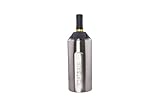Vinglacé Wine Bottle Insulator | Stainless Steel | Double Walled | Vacuum Insulated | Tritan Plastic Adjustable Top | Keeps Wine & Champagne Cold for Hours | 10
