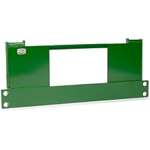 Titan Attachments Skid Steer Quick Tach Adapter Converts to John Deere Hook and Pin Style Connection, Green Finish, 3000 LB Capacity, No Welding
