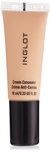 INGLOT COSMÉTICOS Corrector de maquillaje mate larga duración, Cream concealer, alta cobertura, formula vegana, 10 ml (23)