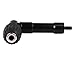 Right Angle Converter 90 Degree Drill Adapter Electric Drill Chuck Attachment High Efficiency Durable Metal Plastic for Home Industrial Repair Woodworking Projects (Segrirehytw0u3-12)