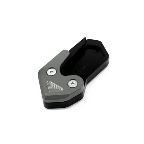 サイドスタンド引伸機 オートバイアクセサリーキックスタンド延長パッド AK550 550 2017-2020 フットサイドスタンドエンラージャーサポートプレートパッド(Titanium)