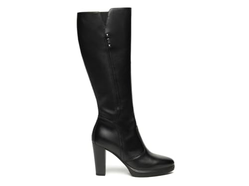 Nero Giardini I514610D Damenstiefel Aus Leder - Schwarz 38 EU