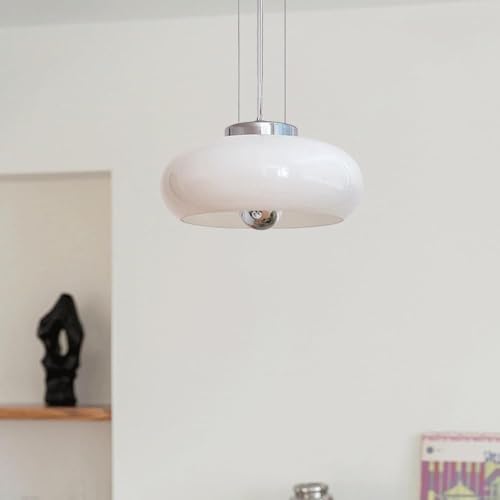 Plafonnier table en verre anti-éblouissement pour illuminer la salle à manger