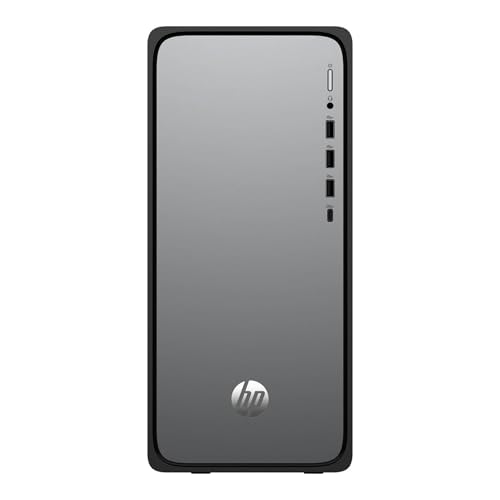 HP OmniDesk M02-0004sl, Desktop, Intel Core i7-14700, Intel Evo Edition, 16GB RAM, 512GB SSD, Grafica Integrata, PSU ad Alta Efficienza, Windows 11 Home, Meteor Silver