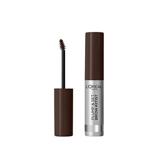 L'Oréal Paris, Ögonbrynsgel, Brow Artist Plump & Set, nyans: Dark Brunette 108, 5 ml