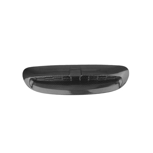 Mini/Cooper S/JCW F54 F55 F56 F57 2014年以降に適合 ABSグロスブラック/カーボンファイバーフロントエンジンボンネットフードベントスクープエアアウトレットカバー(Carbon Fiber Look)