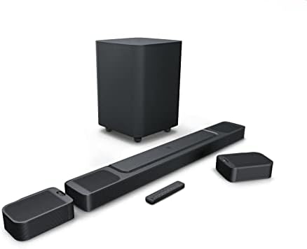 （19:00時点） JBL BAR 1000 サウンドバー/7.1.4ch完全ワイヤレスサラウンド/Dolby Atmos/DTS:X/eARC対応/ブラック JBLBAR1000PROBLKJN 大