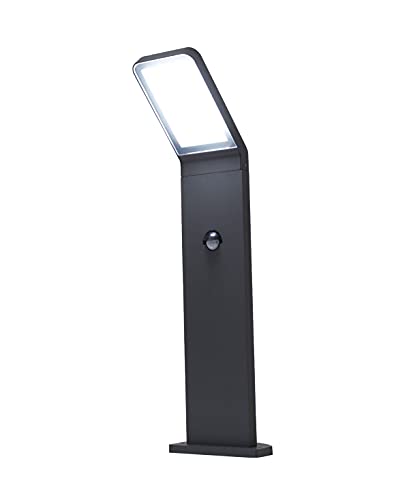 Preisvergleich Produktbild LED Wegeleuchte mit Bewegungsmelder Villads 50cm dunkelgrau 6500K 10642