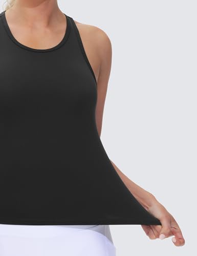 THE GYM PEOPLE Racerback Workout Tank Tops for Women Slim Fit Sleeveless Basic Athletic Running Yoga Shirts3