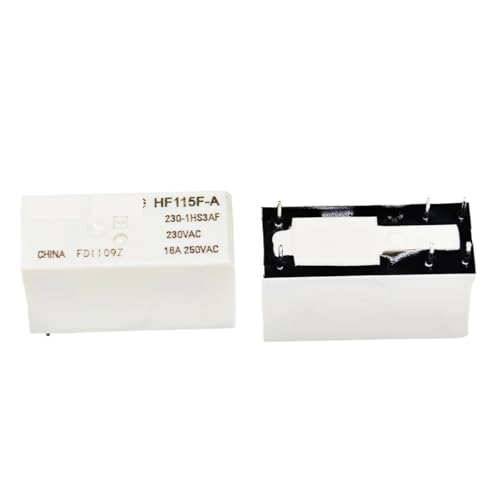 Relais HF115F-A 115 VCA à contact inverseur robuste 16 A - 2