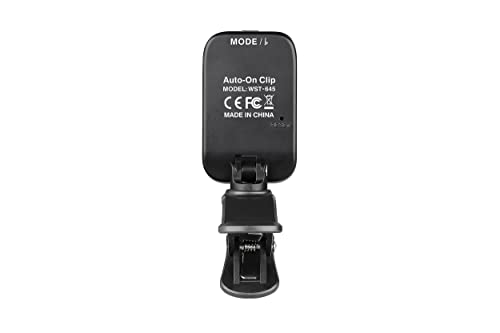 CHERUB Accordeur guitare pince clip chromatique – batterie rechargeable + auto-on - Les Beatles, Paul McCartney, John Lennon, RIngo Starr, George Harrison CHERUB Accordeur guitare pince clip chromatique - batterie rechargeable + auto-on – Image 4