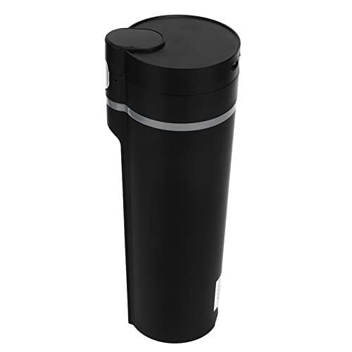 Tetera eléctrica de viaje para auto 12-24V 450ml acero inoxidable miniatura 5