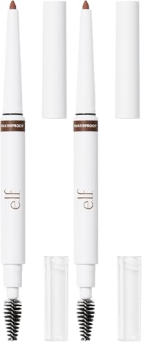 e.l.f. Brow Pencil, Auburn | Waterproof | Long-Lasting | Pack of 2 | Vegan & Cruelty-Free