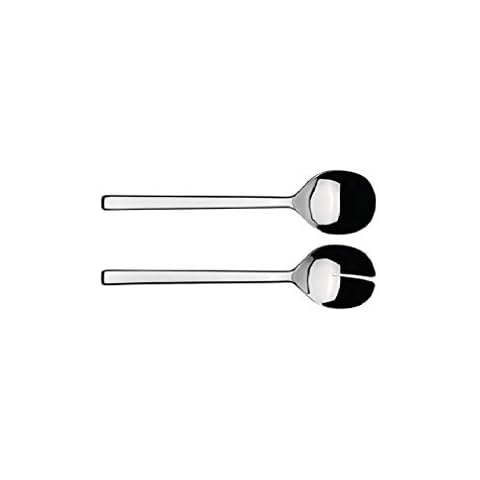 Alessi Ovale Stainless Steel Salad Servers Cover