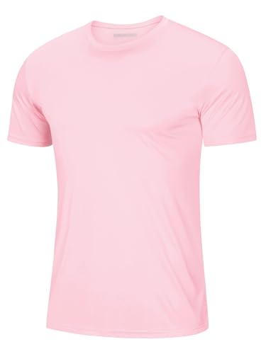 Image of MAGCOMSEN Men's Short Sleeve T-Shirt Quick Dry UPF 50+ Athletic Running Workout Fishing Top Tee Performance Shirts