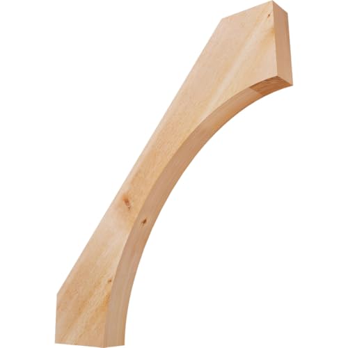 Ekena Millwork BRC04X36X40WTL00RWR 4"W x 36"D x 40"H Westlake Rough Sawn Knee Brace, Western Red Cedar