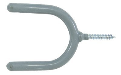 20 Crawford SS13-25 Vinyl Coated Steel Screw In Tool Storage Hanging Hooks,Approx. 4 in. L x 2.3 in. W