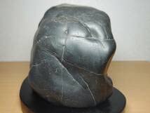 4179 天竜川大ジャグレ真黒石 天龍川石 天竜川石 ウブ 置物 自然石 鑑賞石 4179 天竜川大ジャグレ真黒石 天龍川石 天竜川石 ウブ 置物 自然石