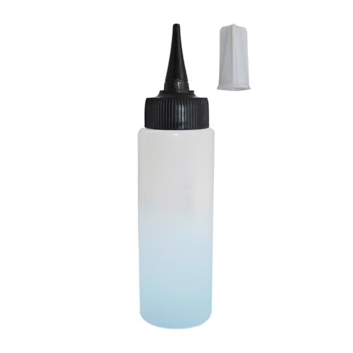 Générique Applicator Bottle For Hair Dye - PE, 7.08x1.77in Refillable Coloring Container | Precision Squeeze Bottle With Graduated Scale, Professional Hair Care Tool For Salon, Home, Barbers