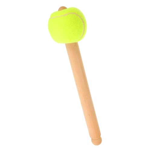 Baqueta de percusión para principiantes con mango de madera para presentaciones de bandas escolares, sonido resonante profundo, accesorio musical duradero y confiable
