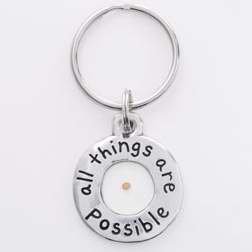 Mustard Seed Keyring
