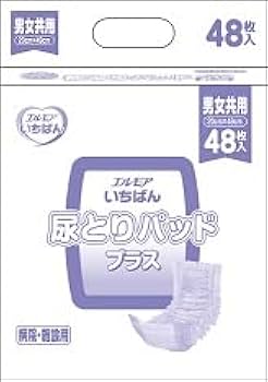 入替用専用商品　エルモアいちばん尿とりパッドプラス　12パック 入替用専用商品 エルモアいちばん尿とりパッドプラス 12パック