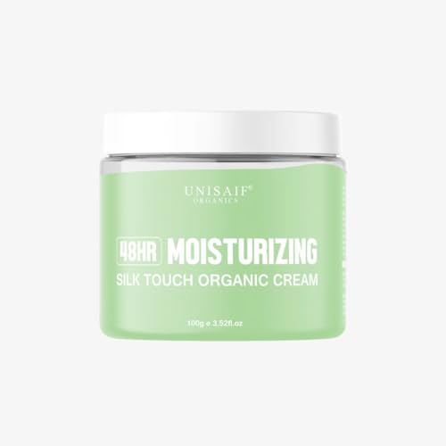 48HR Silk Touch Moisturizing Face Cream for Normal to Dry Skin, 100g (3.52 fl oz) | Deep Hydration, Smooth &amp; Soft Finish