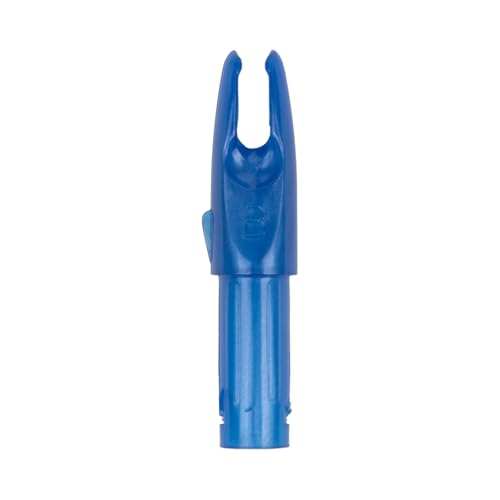 Bohning Signature for .246” shafts (Standard Diameter, S-Nock, 6.5mm) 12 Pack, Satin Blue