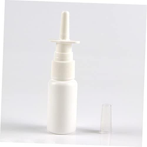 Balacoo 10Pcs Frasco De Spray Bomba De Spray Nasal Recipiente De Spray Nasal Branco Engarrafado Maqu