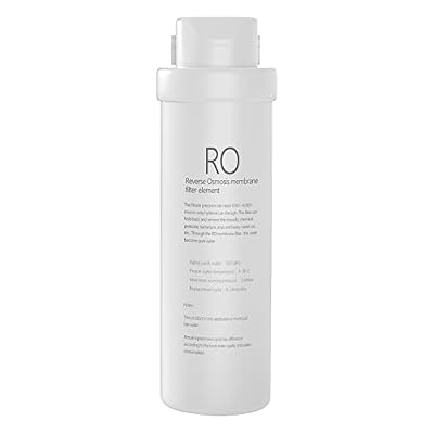 RO Filter Replacement for Reinmoson RMS-WP-RO500 and CrispTaste CRS-RO600 Reverse Osmosis System Tankless Reverse Osmosis Water Filter, Effectively Lower TDS from 500 to 15, Under Sink RO System