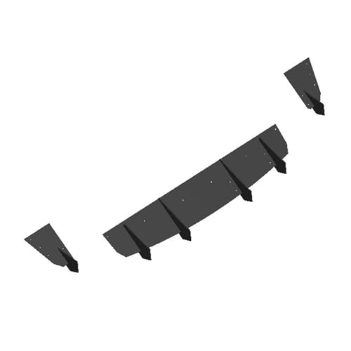 Aileron arrière Ford Mustang Ecoboost 2016 kit splitter pare-chocs et lèvre de spoiler