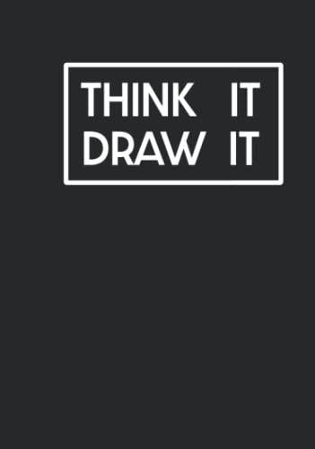 Carnet Think it Draw it Architectural Elective Notebook pour dessin de plan