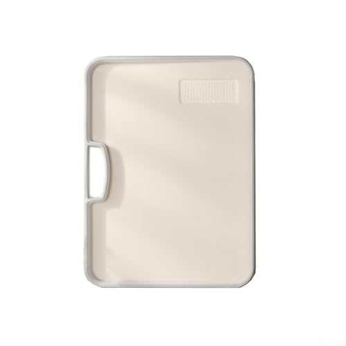 Yuanpgky Multifunctional Kitchen Double-Sided Cutting Board with Non-Slip and Dedicated Grating Area for Fruits and Vegetables, Made of Reusable PE+PP Material(26 * 36cm)