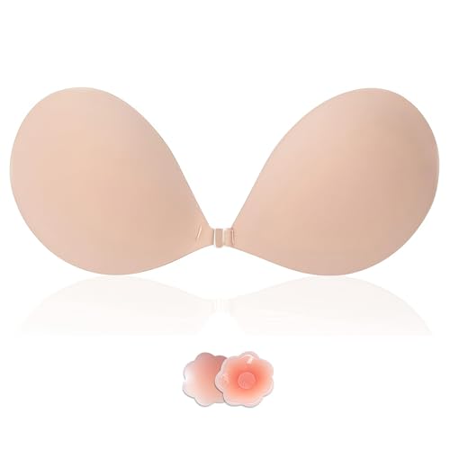 Lnmyic Reggiseno Invisibile Reggiseno Adesivo Push up Coppe...