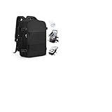 SZLX Mochila De Vacío Equipaje De Mano Mujeres, Mochila Airbag Con Sistema De Vacío Para Viajes, Ryanair Mochila De Viaje Tamaño Cabina Con Bomba Impermeable Maleta De Vacío Para Hombres