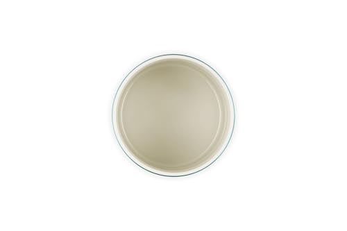 Image of Le Creuset Stoneware Signature XL Salt Cellar and Storage Canister with Wood Lid, 38.4 oz. (1.2 qt.), Riviera