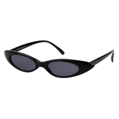 Lunettes de soleil vintage pour femmes aux petites montures ovales rétro
