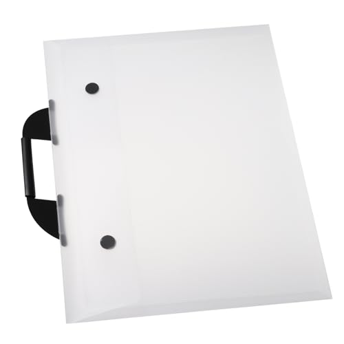 Gadpiparty Portable Art Portfolio Bag Handheld Storage Folder for Artwork Posters Documents Durable Design Handle for Organizing Art Projects Files