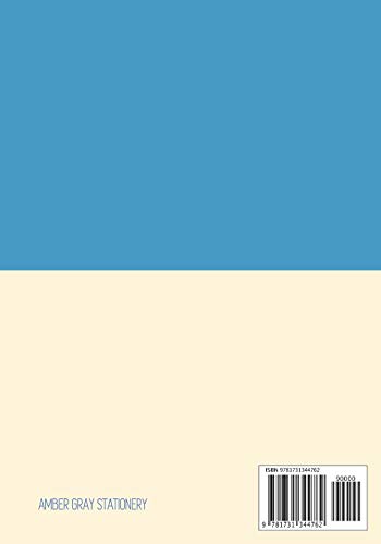 Blood Pressure Logbook: Blue Cream Two Tone Daily Health Log for Recording, Checking, Tracking and Monitoring BP and Heart Rate – vue 2