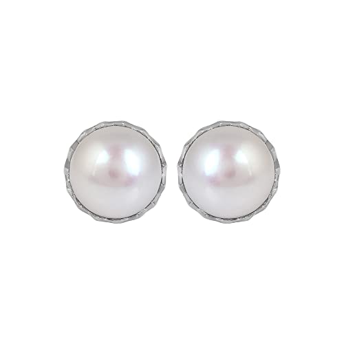 Boucles d'oreilles saphir rose perles argent 925 d'exception