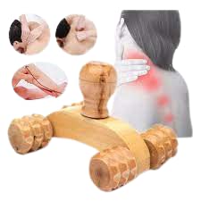 Massageadores De Madeira Para Corpo Pescoço Cabeça Ombro Braços Costas Pernas-Kit Para Fisioterapia