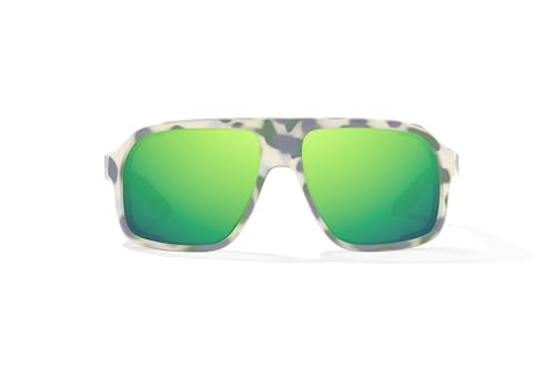 Image of Bajio Cocho Polarized Sunglasses - Removable Folding Side Shields - XL Fit - Medium Wrap