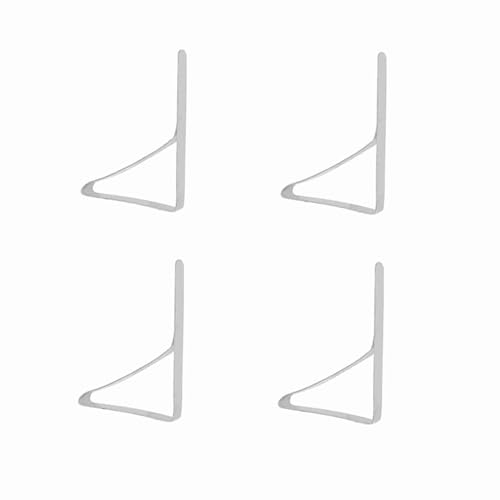 Taidda Grandes Pinces à Nappe en Acier Inoxydable, Antirouille, Support Antidérapant, 10.5x7cm, pour Fêtes, Pique-niques et Dîners