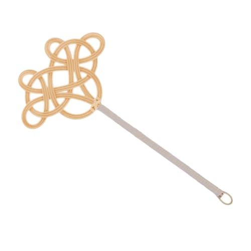 SAFIGLE Long Handle Carpet Fluffer Rug Dust Beater with Wide Face for Quilt and Blanket Cleaning Household Dust Removal Tool with Scratch Woven Texture Practical for Hard to Reach Corners