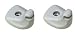 2 Pack Aftermarket Car Visor Support Clip Compatible with 2007-2010 Chrysler Sebring and Dodge Avenger | JSP BRAND