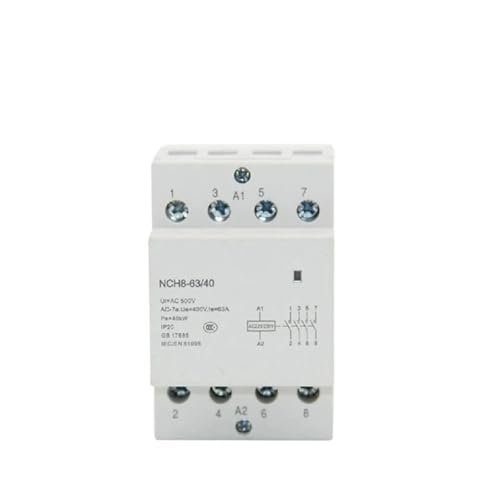 Contacteur modulaire AC NCH8 tableau électrique pour borne de recharge