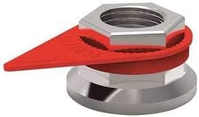 Qty 10 - Loose Wheel Nut Indicator, 33mm, Torque (Red)