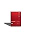 Red Cover with Blank Paper