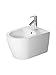 Produktbild Duravit Wand-Bidet 480mm ME by Starck Comp. Weiß Seidenmatt, Hahnloch, 2290153200