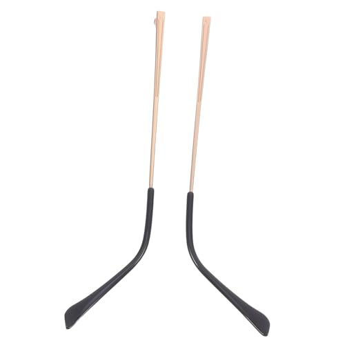 Holibanna Metal Eyeglass Replacement Arms Temple Tips for Glasses Repair Universal Frame Fit